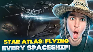 Star Atlas - Flying all 49 Spaceships