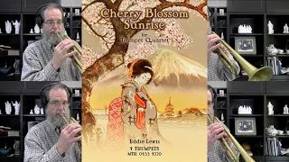 Trumpet Quartet: Cherry Blossom Sunrise