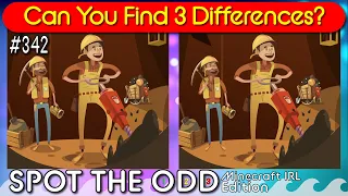 Find 3 Differences jp -  Only 0.01% can solve this puzzle - Boost your brain power #342