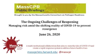 June 26, 2020 MassCPR Public Briefing