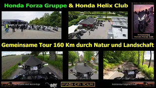 Tour in großer Gruppe mit dem Helix Club Nord - mehr Tour - wenig schnacken ✌