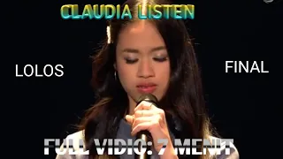 CLAUDIA LISTEN FULL VIDIO (7menit) claudia emmanuela santoso listen full