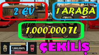 1.000.000 TL, 2 ev, 1 araç Çekilişi | Janti Roleplay