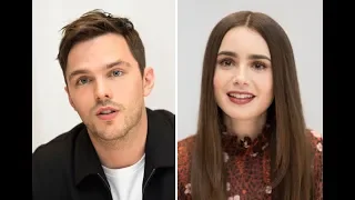 Nicholas Hoult and Lily Collins on “Tolkien”