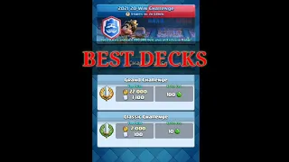 BEST DECK FOR 20-WINS CHALLENGE (2021) IN CLASH ROYALE