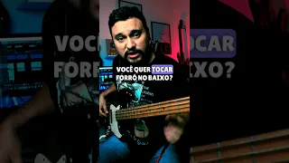 Como tocar FORRÓ Grooveira no Baixo só com Quinta e Nota Morta #forrónobaixo