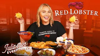 Trying ALL Of Red Lobster's Most Famous Menu Items