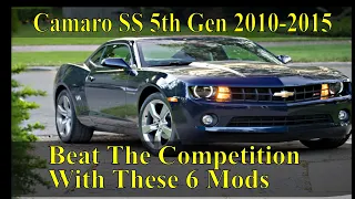 6 Mods To Make Power on your Camaro SS (2010-2015)