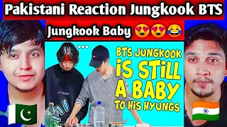 Pakistani reacts to BTS Jungkook Is Still A Baby To His Hyungs | Jungkook BTS 💜 | Dab Reaction
