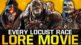 GEARS OF WAR - Every Locust Race MOVIE (Gears of War Lore)