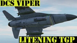 Introduction to the Litening targeting pod on the DCS F-16 Viper. #dcswqc