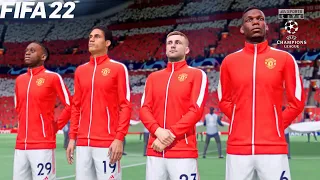 FIFA 22 | Manchester United vs Villarreal - 2021/22 UCL UEFA Champions League - Full Gameplay