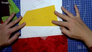 Рукоделие Техника лоскутного шитья по бумаге Пэчворк