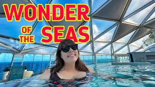 Exploring Everything New On The World's Biggest Cruise Ship [Wonder Of The Seas]