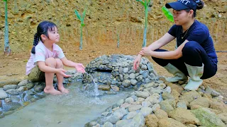 Build bathing pools and natural streams on duck and chicken farms / P Last