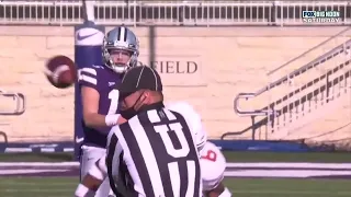 Pass Hits Ref in Face | 2020 College Football