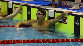 Luis Martinez takes on Vini Lanza! | Men's 100m Fly A Final | 2019 TYR Pro Swim Series Bloomington