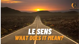 Le sens in French - What does it mean?