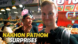 Surprises in Nakhon Pathom / Street Food Hunt at Night / Massive Festival in Thailand 2022