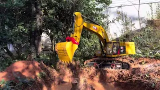 RC 1/8 180KG CAT 390F excavator P2