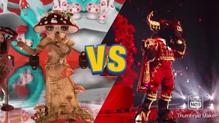 Mushroom VS Bull | Which Performance? | The Masked Singer