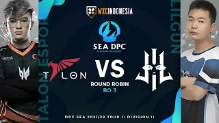 Talon vs Lilgun - DPC SEA 2021/22 Tour 1: Division II - Cast by Veenomon