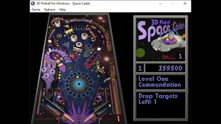 [3D Pinball Space Cadet] 1 Million Points Speedrun - 1:30:400