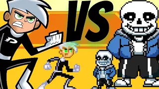 Danny Phantom Vs Sans - MUGEN