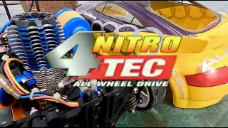 Traxxas Nitro 4-Tec In-Depth Vintage Review & Test Start - Vintage RC Car History and Repair