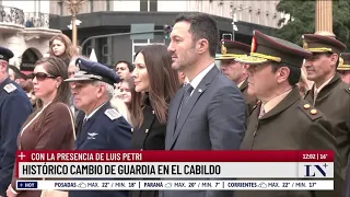 Histórico cambio de guardia en el Cabildo