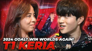 T1 Keria Wants to "Win More Worlds, Follow Faker's Footsteps | Ashley Kang