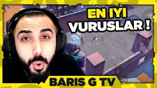 Barış G - Gelmiş Geçmiş En İyi PUBG Mobile Vuruşlarını İzliyor | Yayın Anları