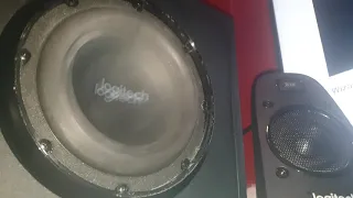 Logitech Z623 Max Volume Bass test! (Wizard x LK - So What Bass Boosted)