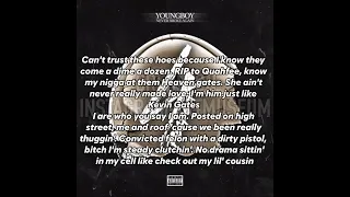 NBA YoungBoy - I Am Who You Say I Am Lyrics Ft. Quando Rondo & Kevin Gates