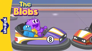 The Blobs at the Amusement Park | Find Excitment and Fun with the Silly Creatures | Little Fox