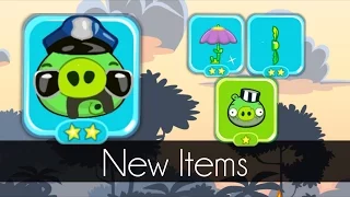 Bad Piggies - NEW ITEMS UPDATE (Hidden Loot Crates)