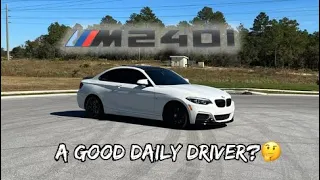 WHAT ITS LIKE TO DAILY DRIVE A STAGE 2+ BMW M240i🚀🤯