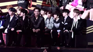 181214 MAMA in Hong Kong "가수석 세븐틴- 타이거 JK, 윤미래, BIZZY"  SEVENTEEN 직캠