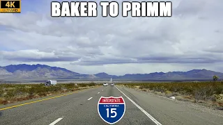 Interstate 15 North: Baker, California to Primm, Nevada