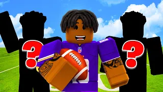 I LET A WHEEL DECIDE MY NFL SUPERSTAR IN ROBLOX FOOTBALL FUSION!