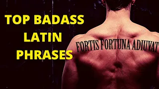 Top Badass Latin Phrases | Warrior & Military Motivation