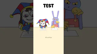 Jax Failed The School Test🤣 Digital Circus Funny Animation #school