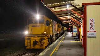 KiwiRail's Wairarapa log trains - April 2023 (4K)