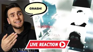 flowerboii x Ufo361 - Crash (visualizer) 🔴 LIVE REACTION