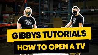 How to Unbox a TV | Gibbys Tutorial | Gibbys Electronic Supermarket