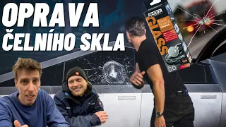 Oprava důlku v čelním skle [Kamínek nebo prasklina] #windshieldrepair