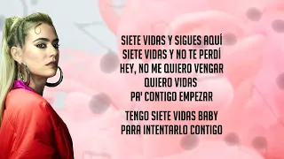 7 Vidas - La Reina del Flow 2 (Letra/Lyrics)