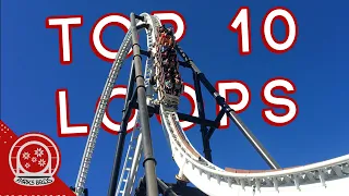 Top 10 Vertical Loops on Coasters | Listmas Day 1 2023