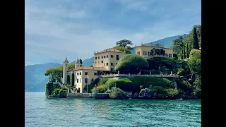 Lake Como Italy, Villa Balbianello, Bellagio, Villa Carlotta, the lake is just Gorgeous. Walking 4K