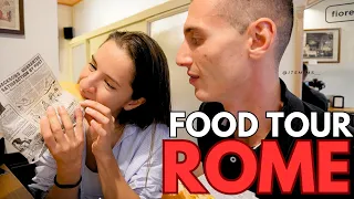 Къде е най-добрата храна в РИМ? (food tour)